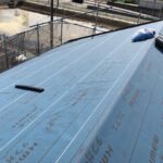 防水シート（ルーフィング）張り