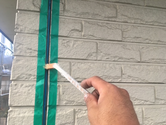 宇陀市 外壁リフォーム コーキング打ち替え 下地処理 プライマー