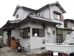【外壁塗装・外壁修理】奈良県橿原市T様邸　外壁診断（現場調査）・外壁点検です。