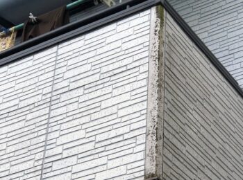 伊賀市 リフォーム前の現地調査 ベランダの剥がれ