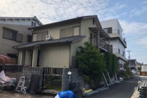 名張市S様 外壁塗装 工事前