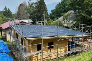 宇陀郡T様のログハウス新築工事