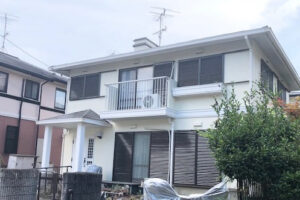 【伊賀市】外壁塗装「10年持つリフォーム」築30年以上・積水ハウス・水性セラミシリコン使用