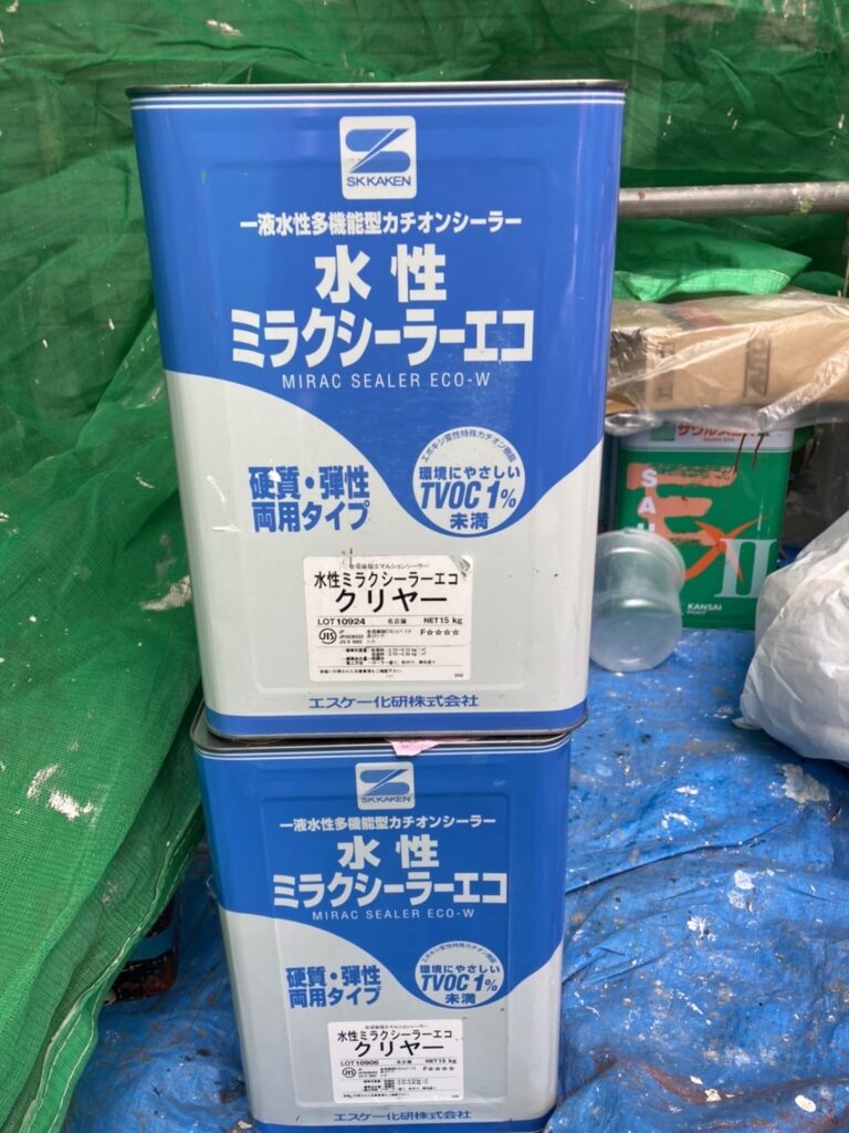 水性ミラクシーラーエコ（エスケー化研）