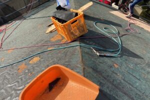 防水シート（旧ルーフィング）の劣化状態