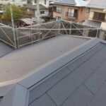 屋根工事完成全景