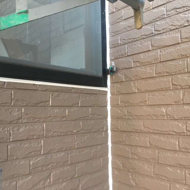 宇陀市 サッシ周り コーキング補修完了 防水処理