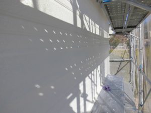 橿原市　15年持つシリコン塗料をサイディング外壁に塗装