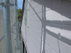 名張市　夏涼しい冬暖かい断熱セラミックガイナを外壁塗装