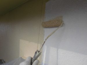 奈良県宇陀市I様　モルタル外壁にエスケープレミアムシリコンを塗装1
