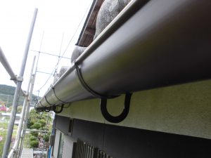 奈良県宇陀市Ｙ様火災保険で雨樋交換工事 完成3