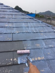 奈良県橿原市I様屋根塗り替えリフォーム工事