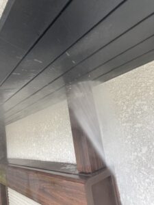 三重県名張市Y様　外壁塗装　高圧洗浄3