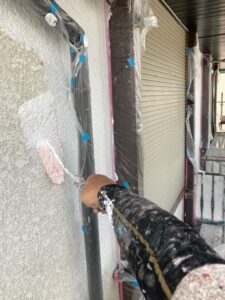 三重県名張市Y様　外壁塗装 下塗り3