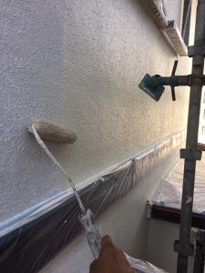奈良市　汚れに強いシリコン塗料で外壁に塗装リフォーム