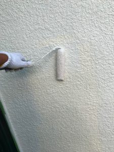 橿原市　16年持つシリコン塗料をモルタル外壁に塗装工事