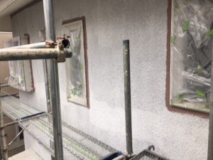 奈良県橿原市　断熱遮熱塗料ガイナを外壁に塗装