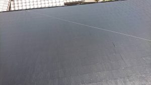 奈良県橿原市　屋根塗装　上塗り完成2