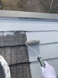 奈良県宇陀市　20年長持ちするガイナで屋根の塗り替え