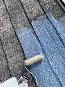 奈良県宇陀市　1回目の下塗りで決まる屋根塗装リフォーム