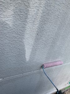 奈良県宇陀市　1回目の下塗りで外壁塗装が決まる