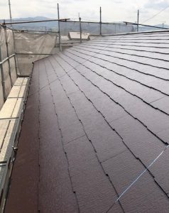 奈良県奈良市Y様の屋根塗装リフォーム工事