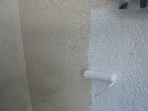 【外壁塗装・外壁修理】奈良県宇陀市Y様邸　外壁塗り替えの工程に入りました。