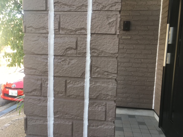 宇陀市 サイディング外壁 コーキング打ち替え完了 オートンイクシード