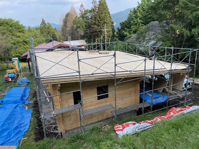 屋根下地の施工(写真7)