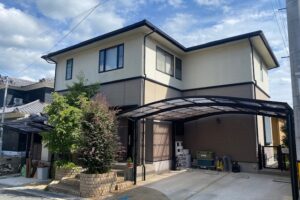 【宇陀市】外壁塗装｜ツートンカラー×ナノウォール20で耐用20年の高耐久仕上げ