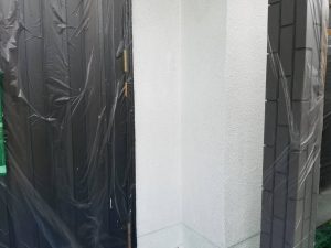 橿原市　外壁下塗り塗装2回目2