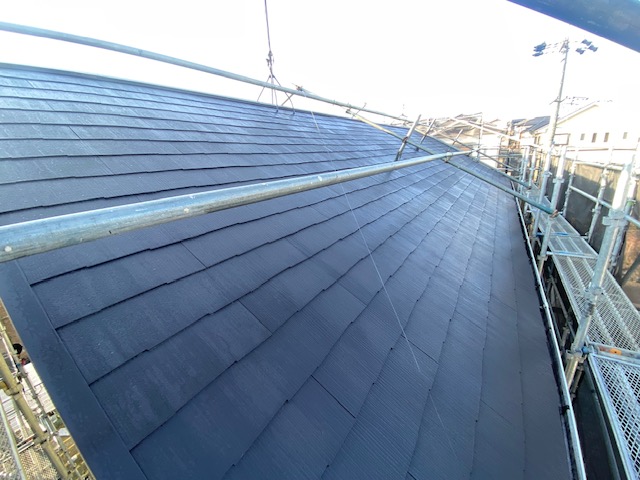 名張市S様邸 屋根塗装 完成写真2